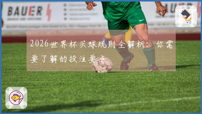 2026世界杯买球规则全解析：你需要了解的投注要点